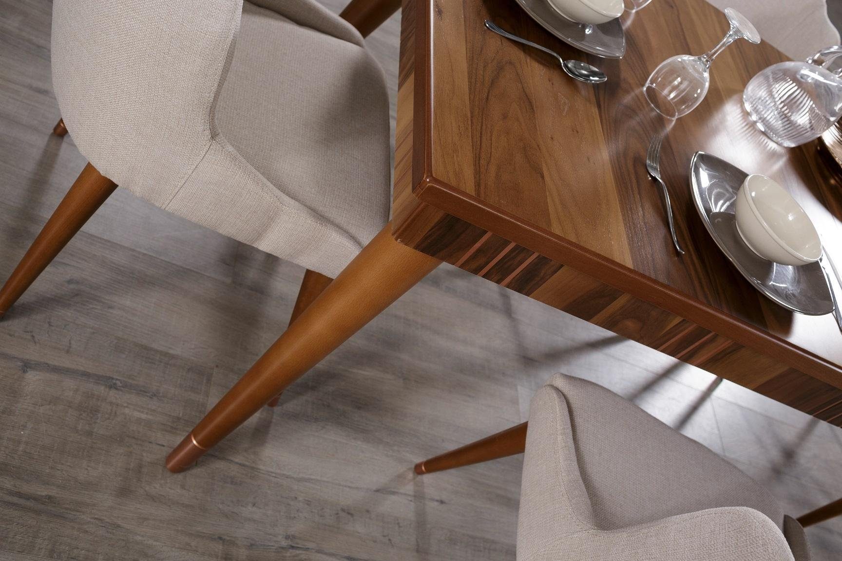 Holz 90 x 160 Möbel Tisch Esstisch, Stil Luxus Tische JVmoebel Esstisch italienischer