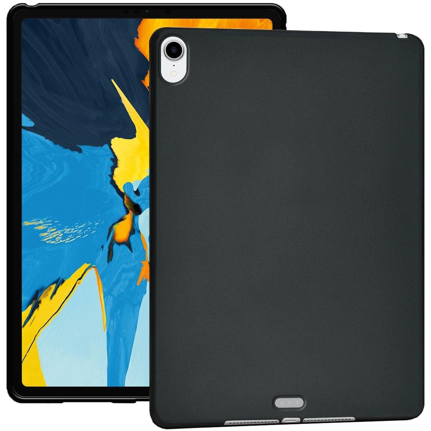 CoolGadget Tablet-Hülle Silikon Case Tablet Hülle Für iPad Pro (2018) 28 cm  (11 Zoll), Hülle dünne Schutzhülle matt Slim Cover für Apple iPad Pro 11