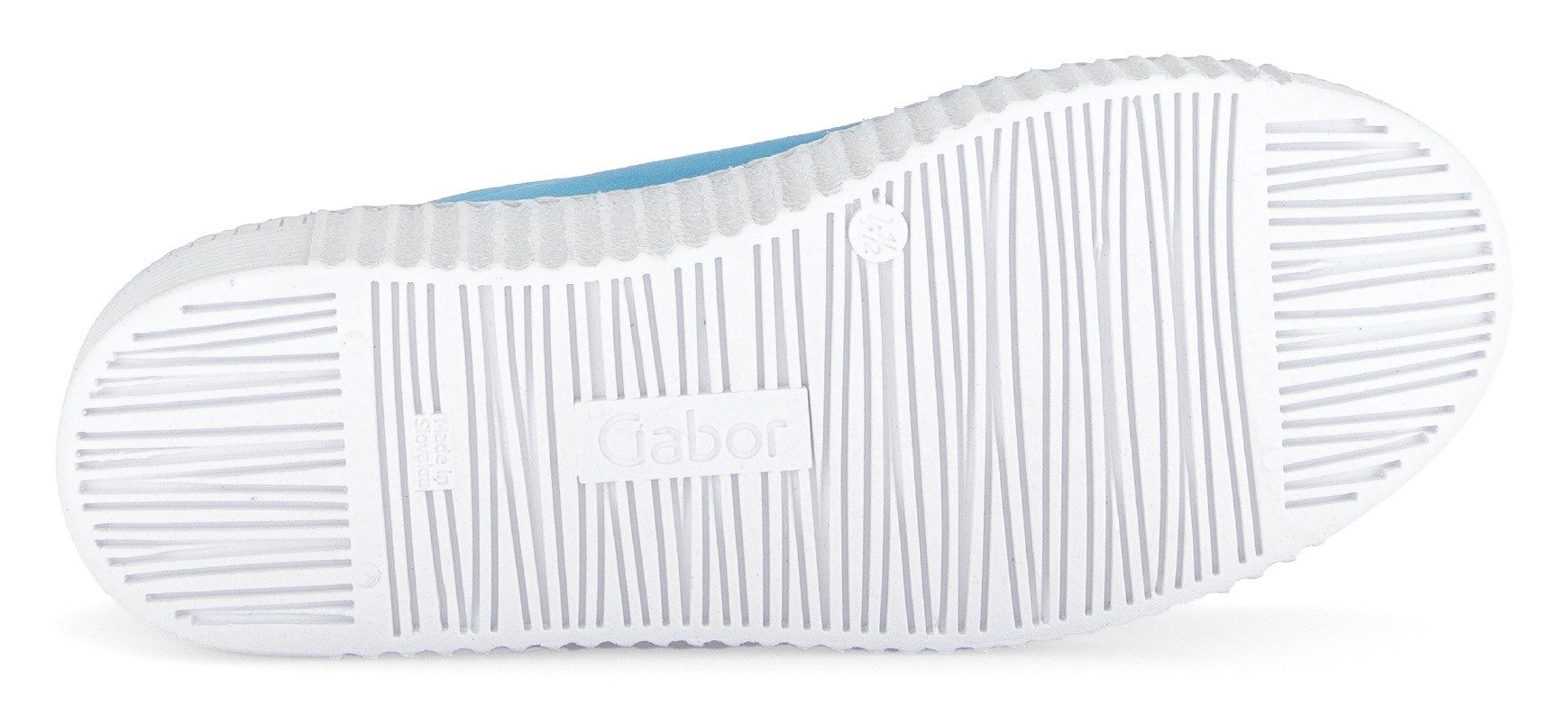 Gabor Slip-On Sneaker, Freizeitschuh, Halbschuh, Slipper mit Ziernähten