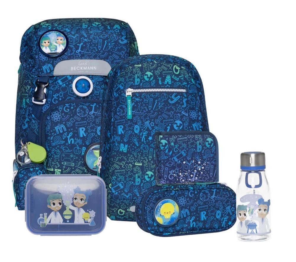 Beckmann Schulranzen Classic (8tlg., inkl. Trinkflasche und Lunchbox)