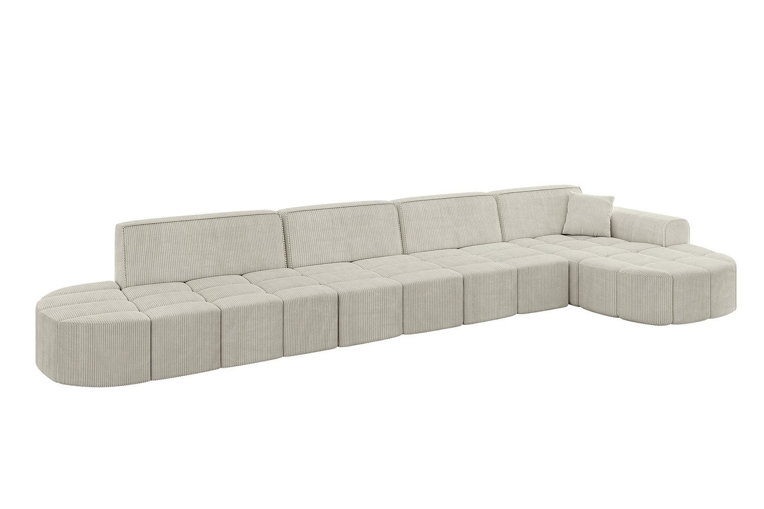 ALTDECOR Ecksofa Livo-L3, Sofa Praktische Bequeme Funktionsecke Couch L-Form Eckcouch, Corner Sofa L-Form Vielseitige Sofa Wohnlandschaft Wohnzimmer