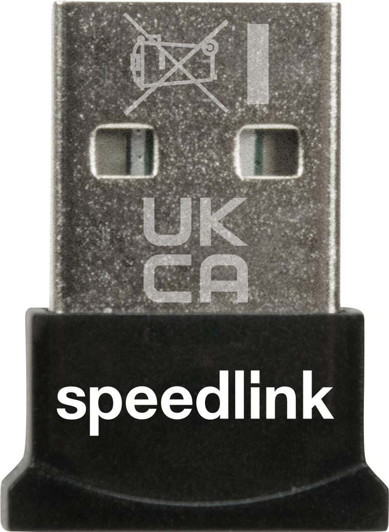 Speedlink VIAS Nano USB 5.0, schwarz Bluetooth-Adapter, kabelloser Bluetooth-Sender (bis zu 3Mbit/s)