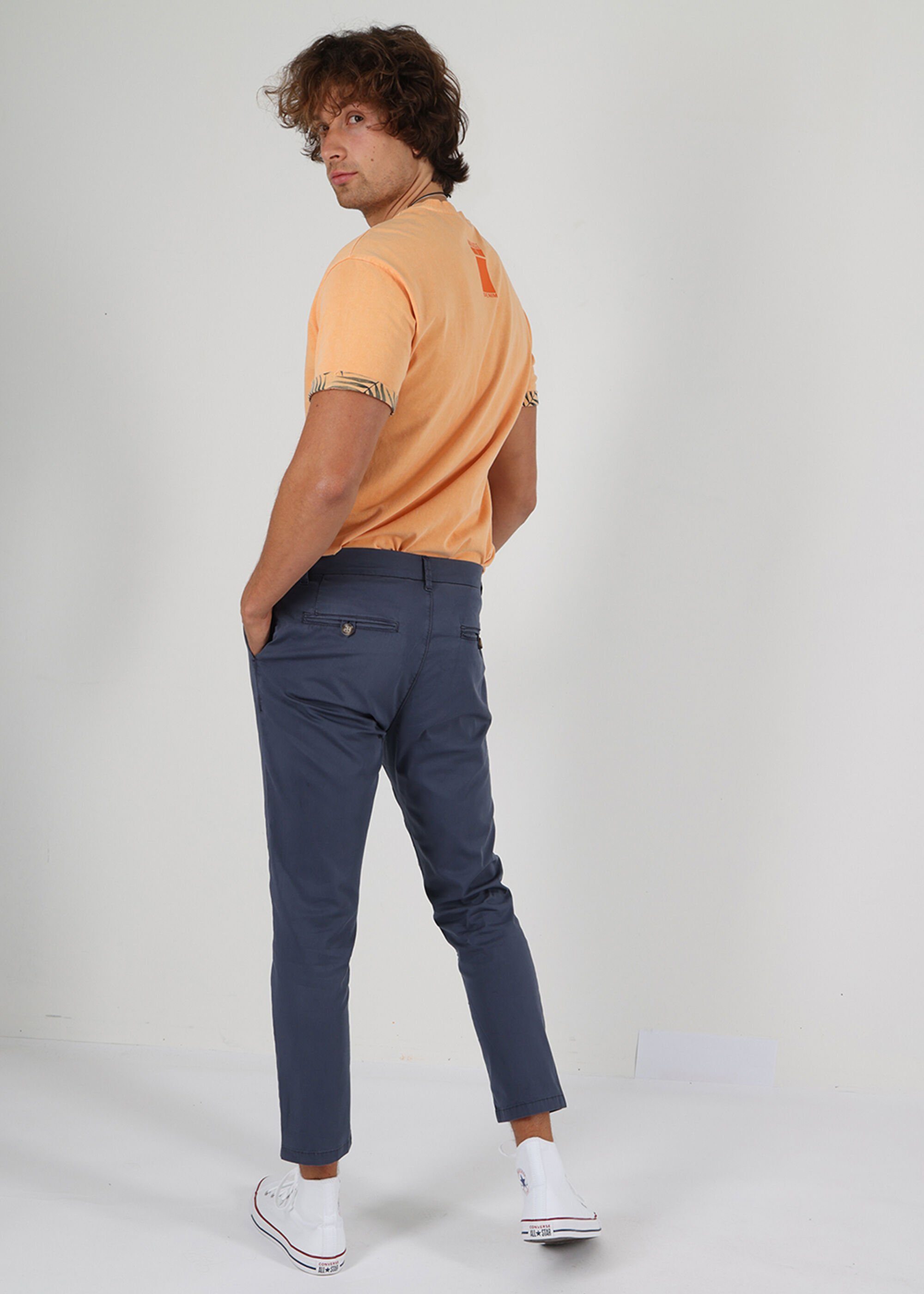 Bequem Denim Harry Chino Chinohose Navy of Miracle
