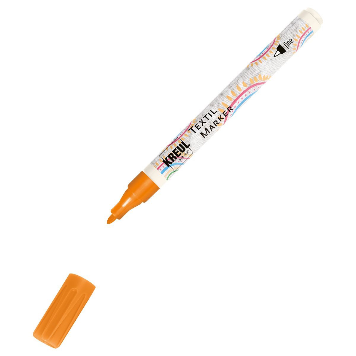 Textilmarker KREUL Textilmarker fine orange
