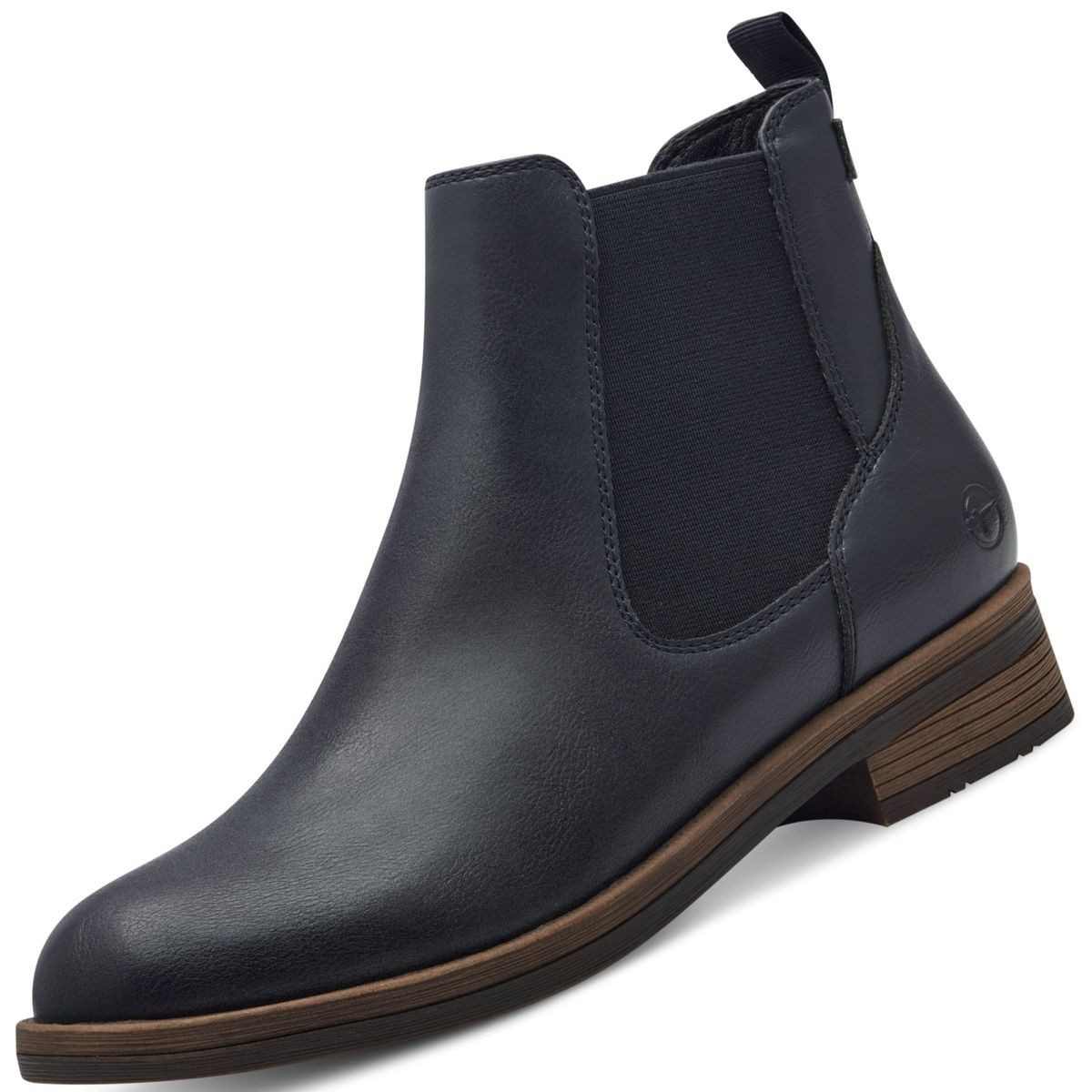 Tamaris 1-25312-41/805 Stiefelette Klassischer Chelsea Boot in urbaner Lederoptik