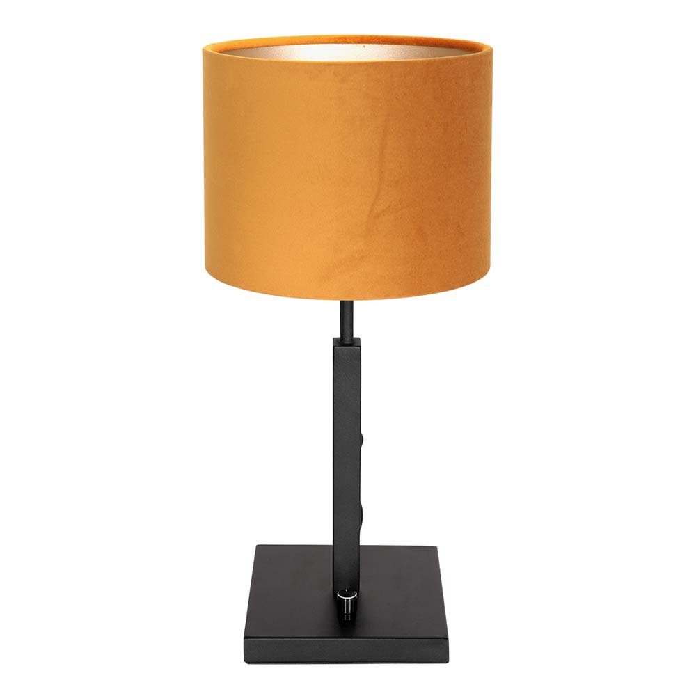 Steinhauer LIGHTING LED Tischleuchte, Tischleuchte Beistelllampe  Schreibtischlampe Metall Stoff Drehschalter