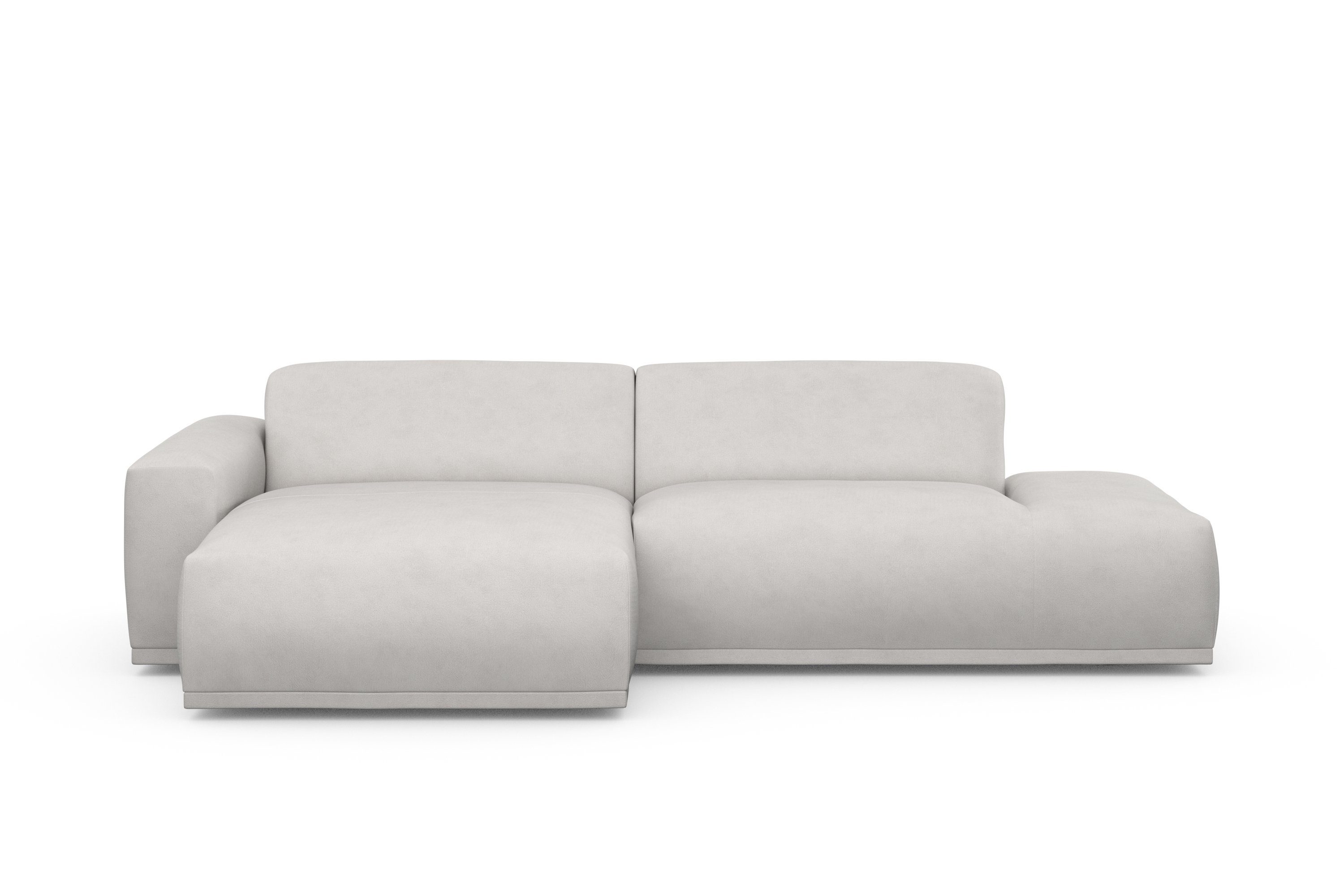 TRENDMANUFAKTUR Ecksofa Braga, aus 2 Teilen, moderner Cord-Stoff günstig online kaufen