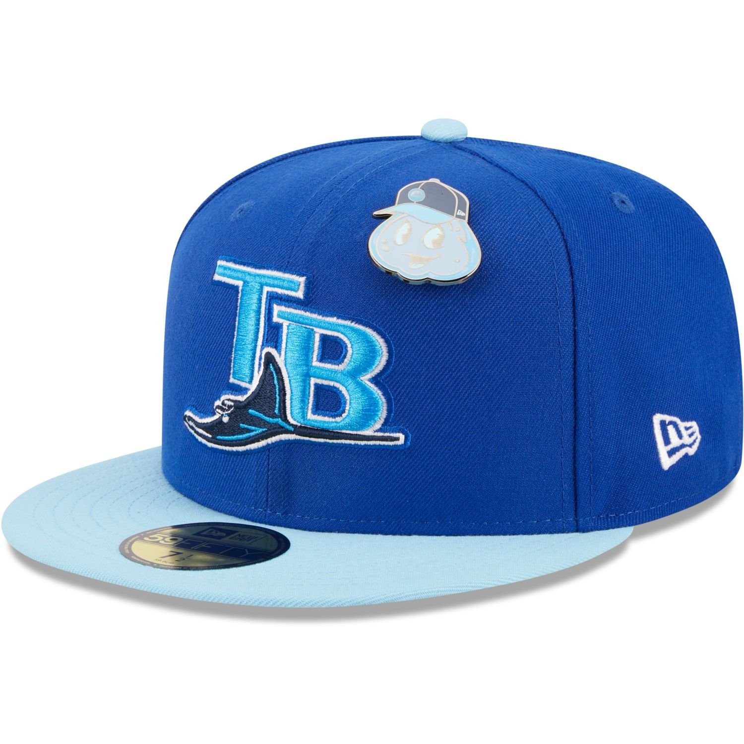 New Era Fitted Cap 59Fifty ELEMENTS PIN Tampa Bay Rays