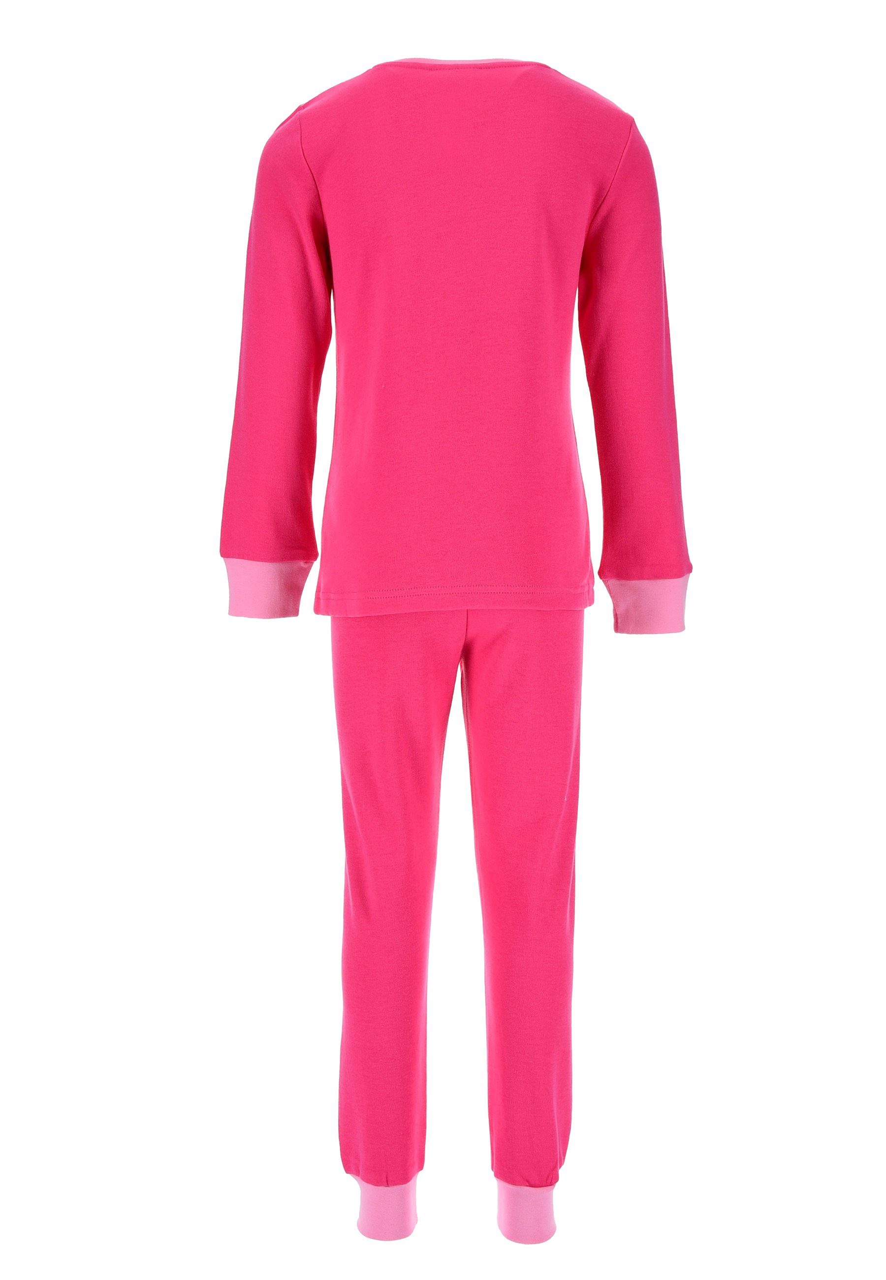 Schlafanzug Na! + Na! Pink Na! Schlaf-Hose Pyjama Shirt Surprise Langarm Kinder tlg) (2 Mädchen Schlafanzug Kinder