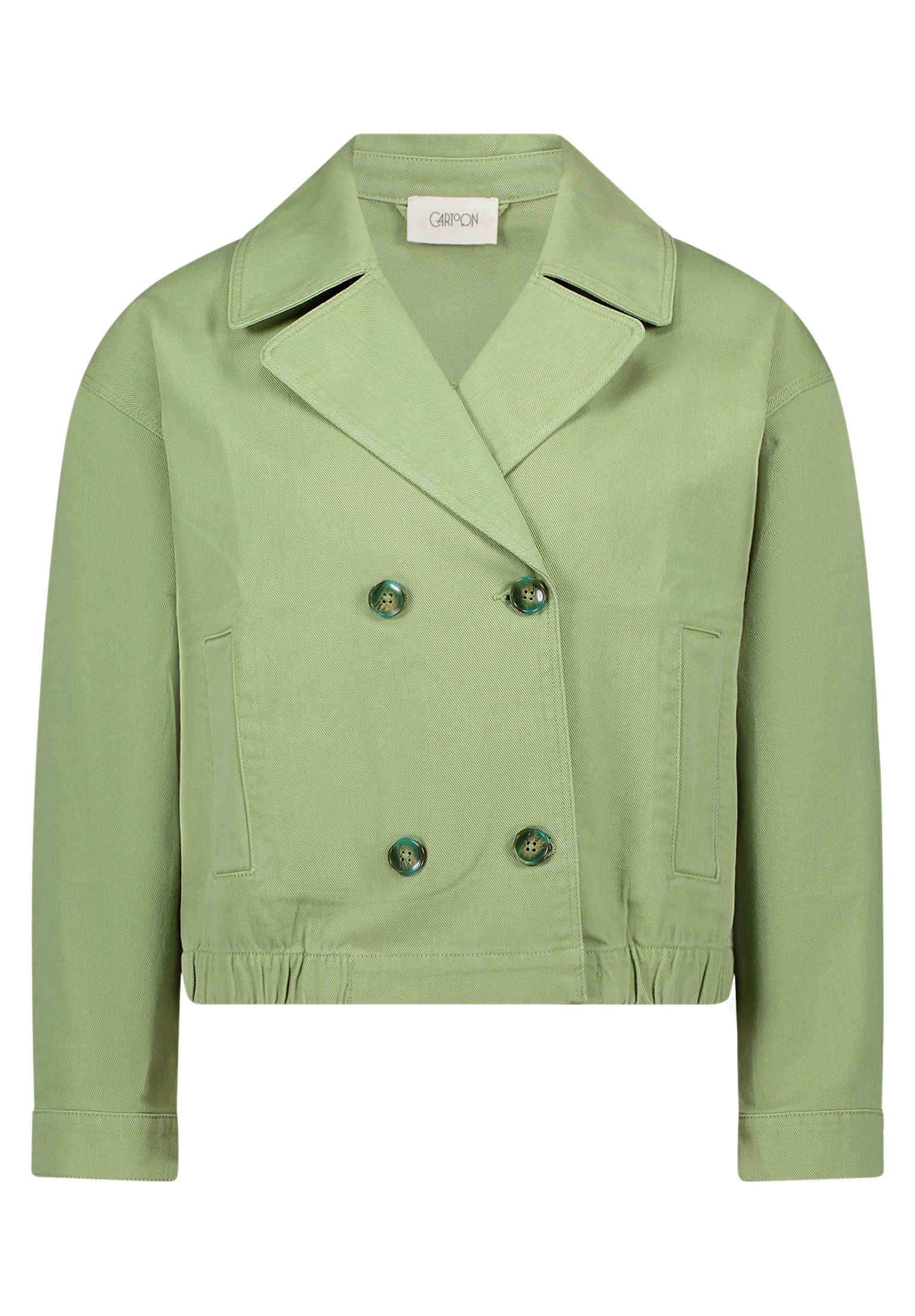 Cartoon Jackenblazer Damen mit Reverskragen