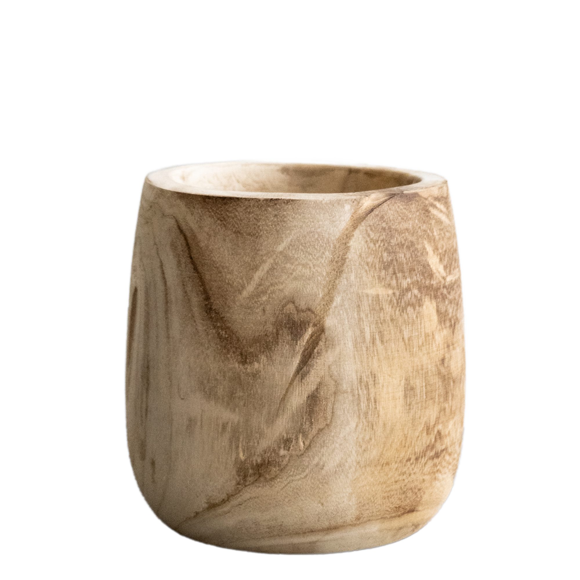 Florora Blumentopf Blumentopf - Holz Hellbraun - Pia Blumentopf - Blumentopf - D24 x H25