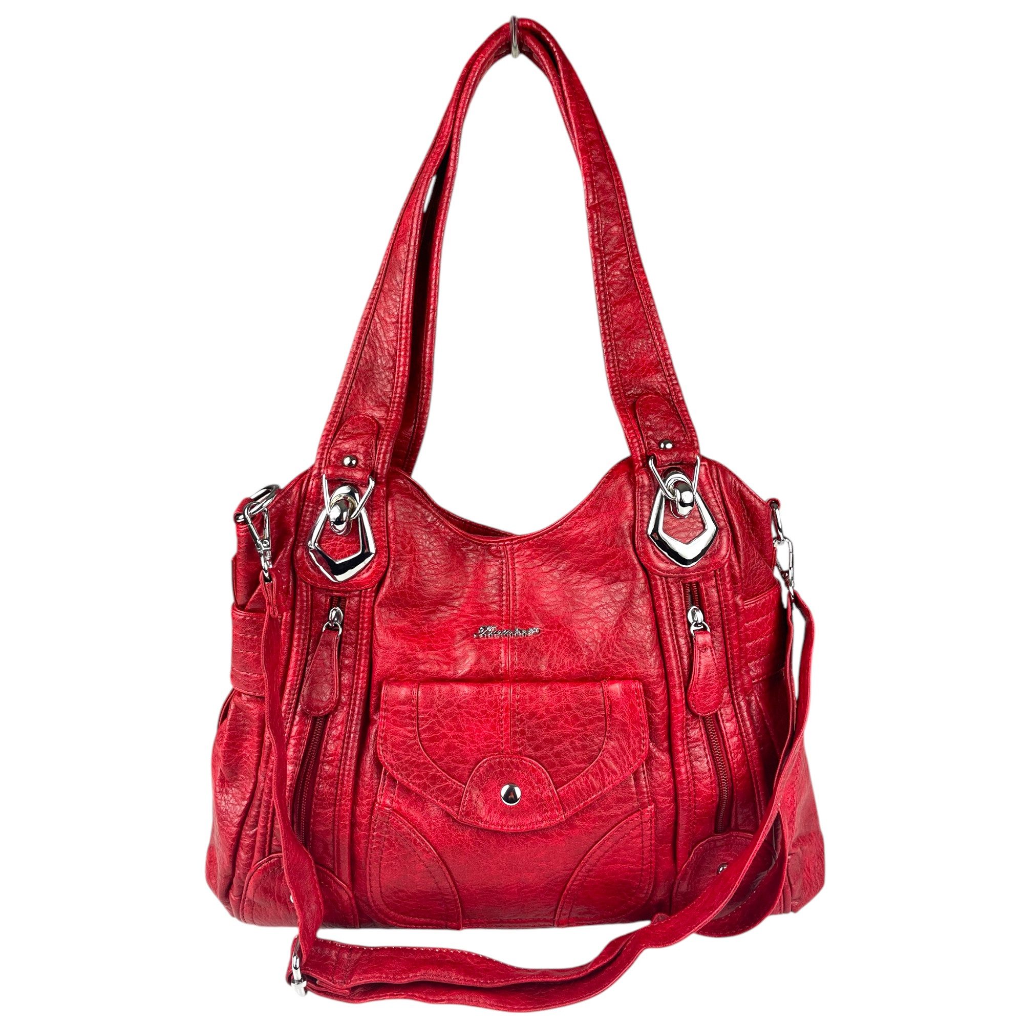 Taschen4life Schultertasche Damen Handtasche AK22106, sportlich günstig online kaufen