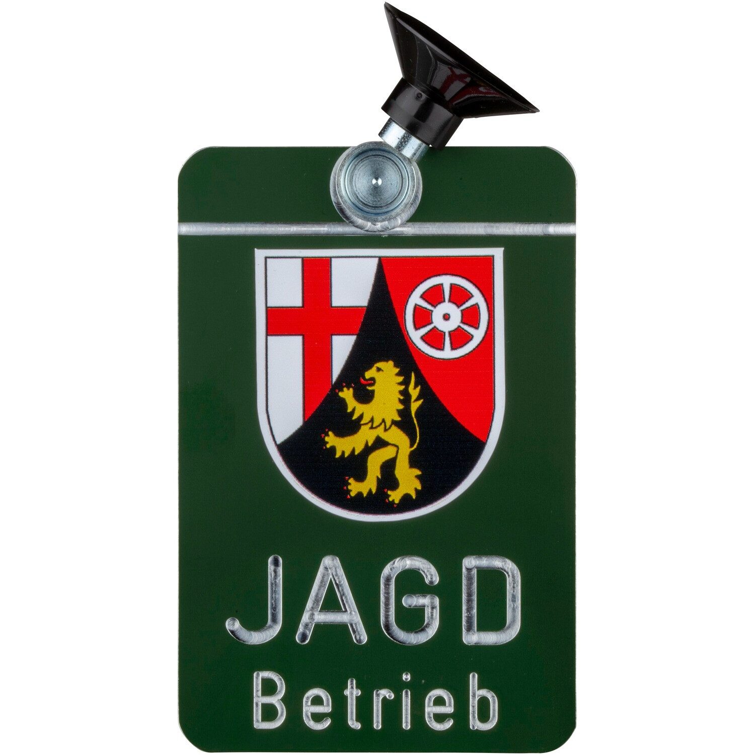 Dr. Gmünder Hinweisschild Autoschild Jagdbetrieb