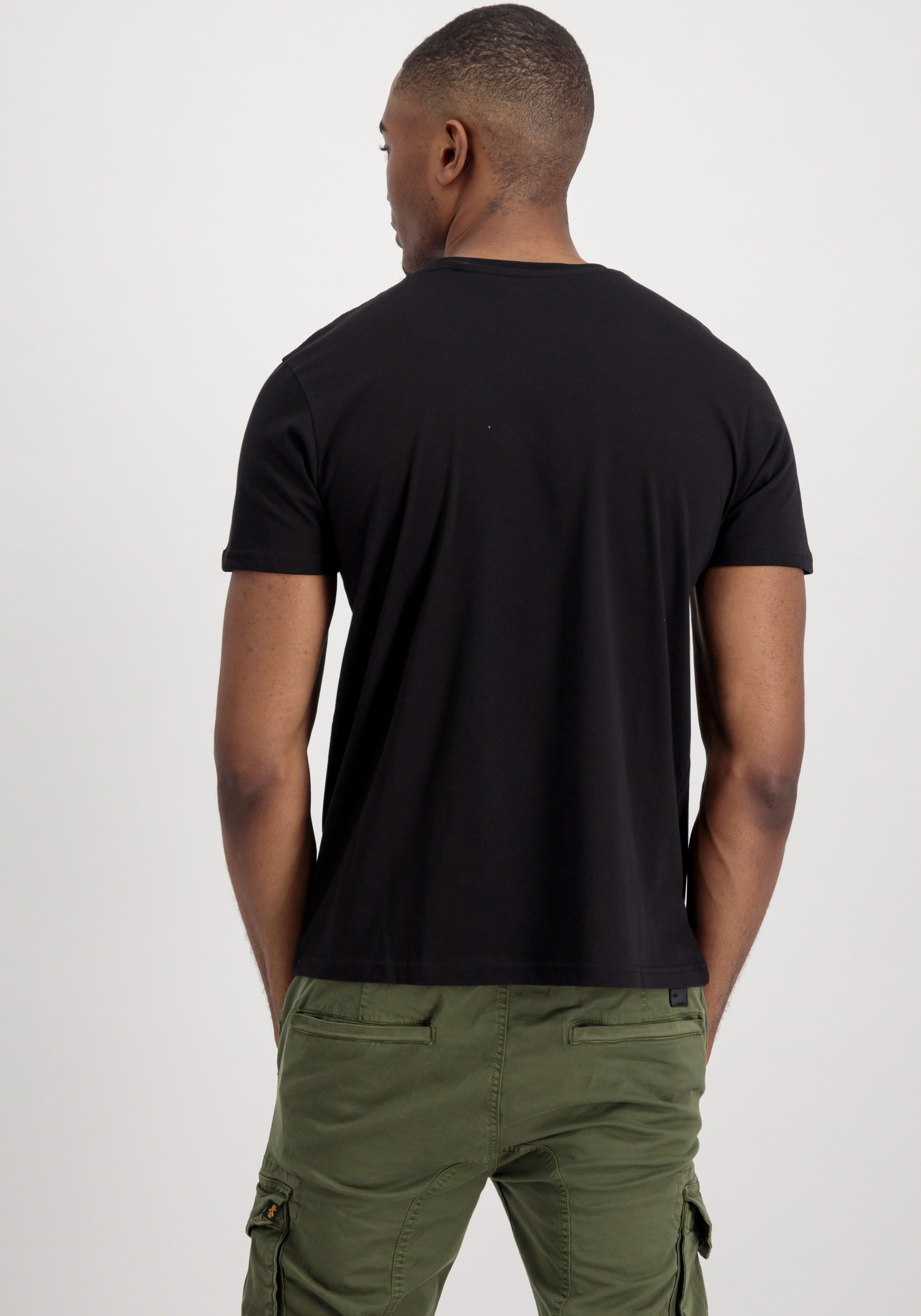 Alpha Industries Rundhalsshirt Basic T 2 Pack (Set, 2-tlg)