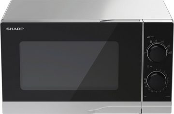 Sharp Mikrowelle YC-PS201AE-S, Mikrowelle, 20 l