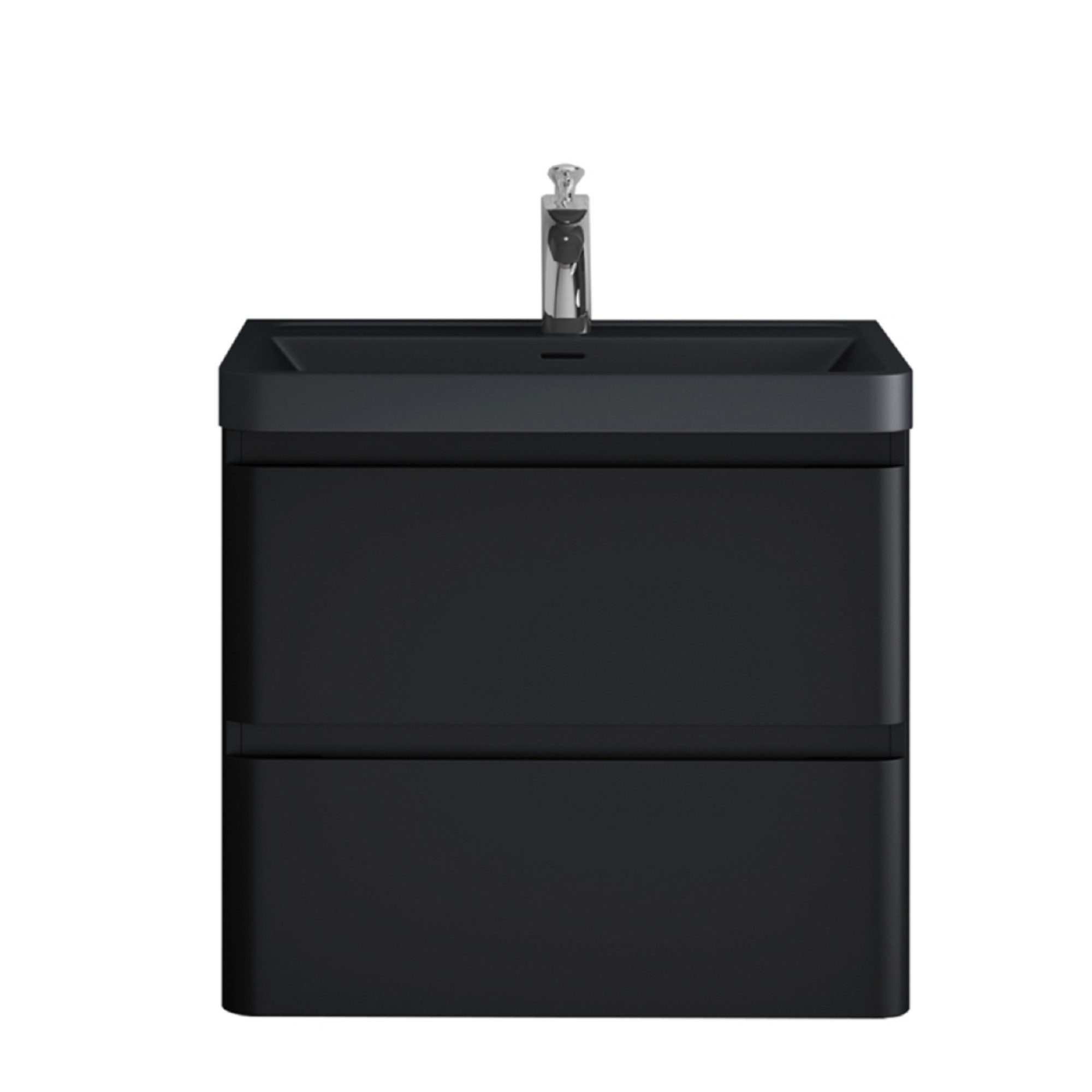 doporro Badmöbel-Set Mineraguss Waschbeckenunterschrank Badezimmer Soft-Clo günstig online kaufen