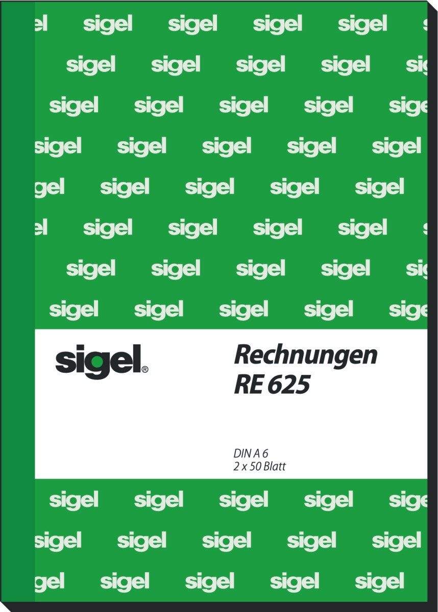Formularblock Formularbuch Rechnung A6 hoch VE=2x50 Blatt.