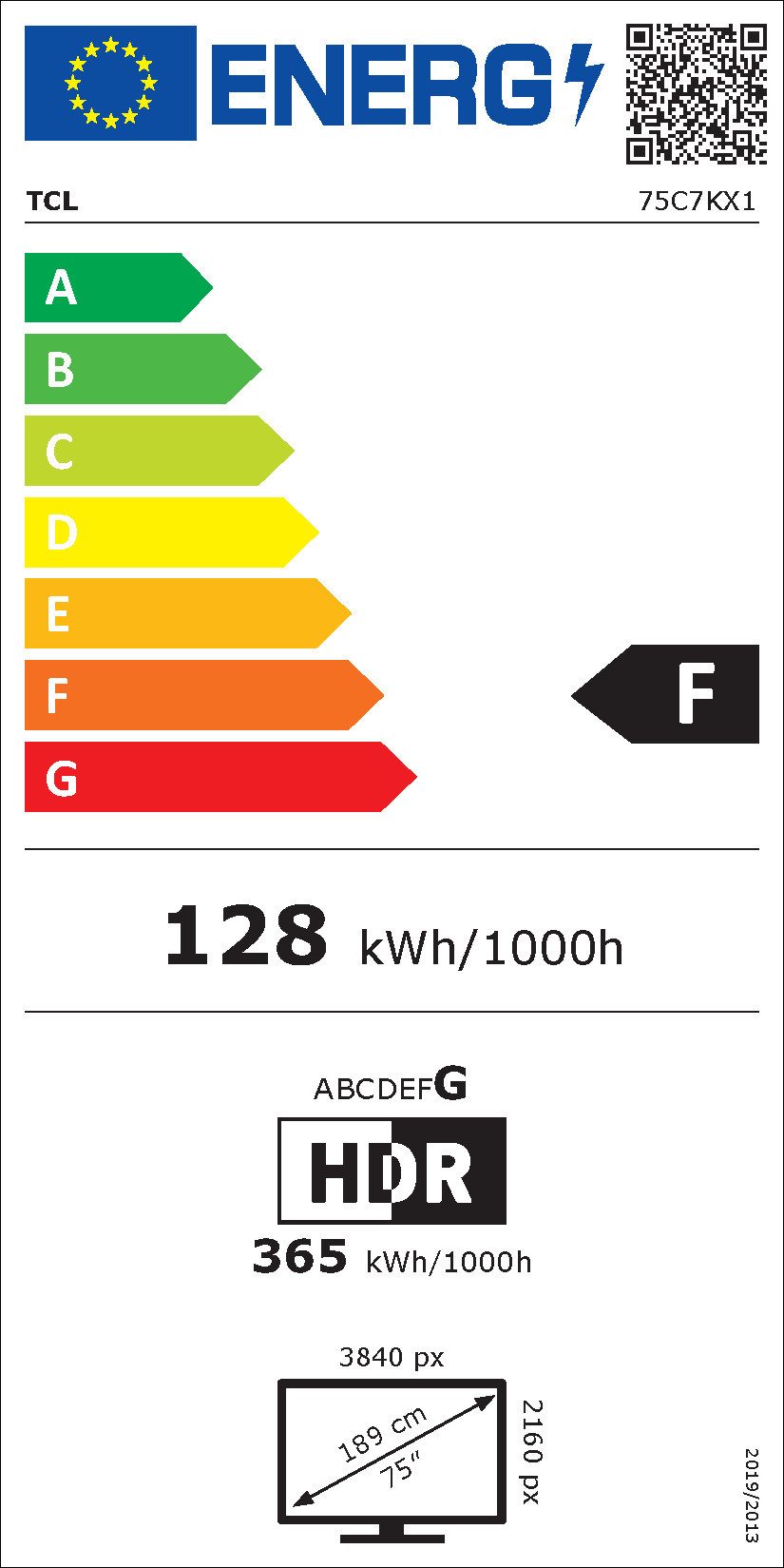 Energieeffizienzklasse: 