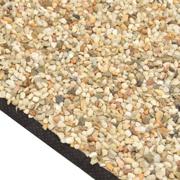 vidaXL Filterpumpe Steinfolie Natur-Sand 900x40 cm