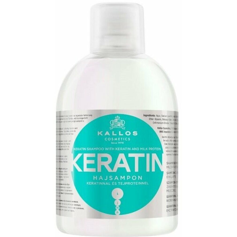 Haarshampoo Kallos Keratin Shampoo 1000 ml