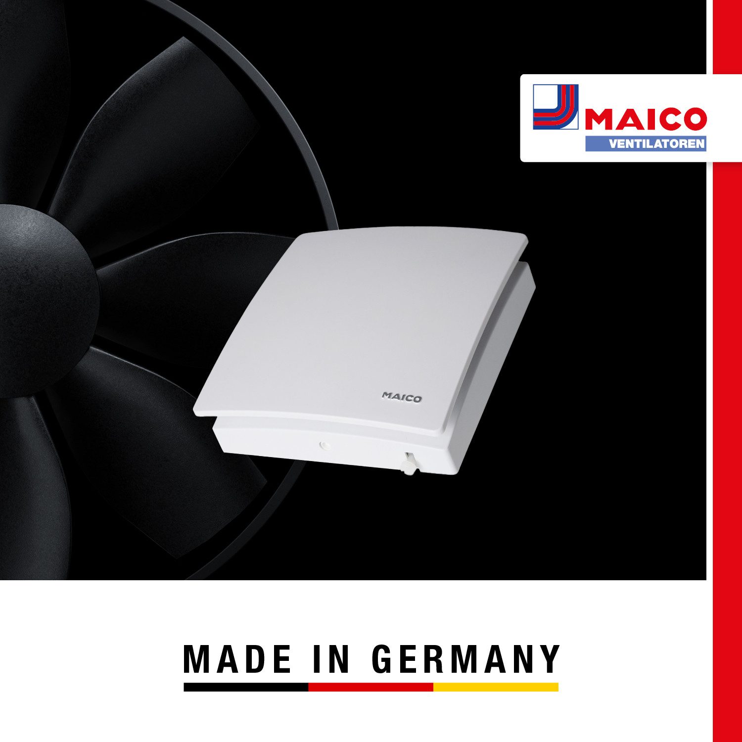 MAICO Verschlussstopfen Innenverschluss elektrisch AE 10/1, DN100