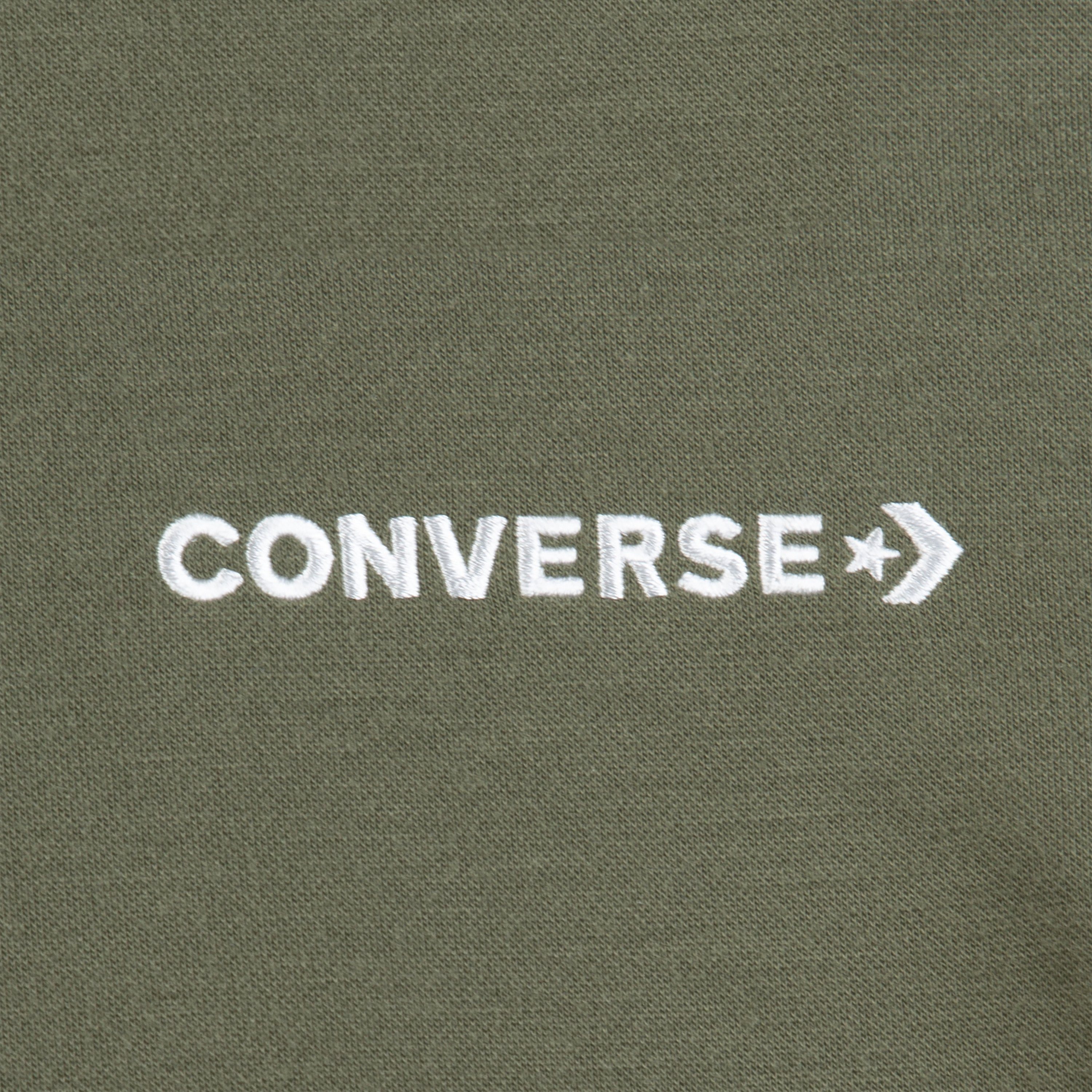 Converse Sweatshirt WORDMARK CREW - khaki für Kinder