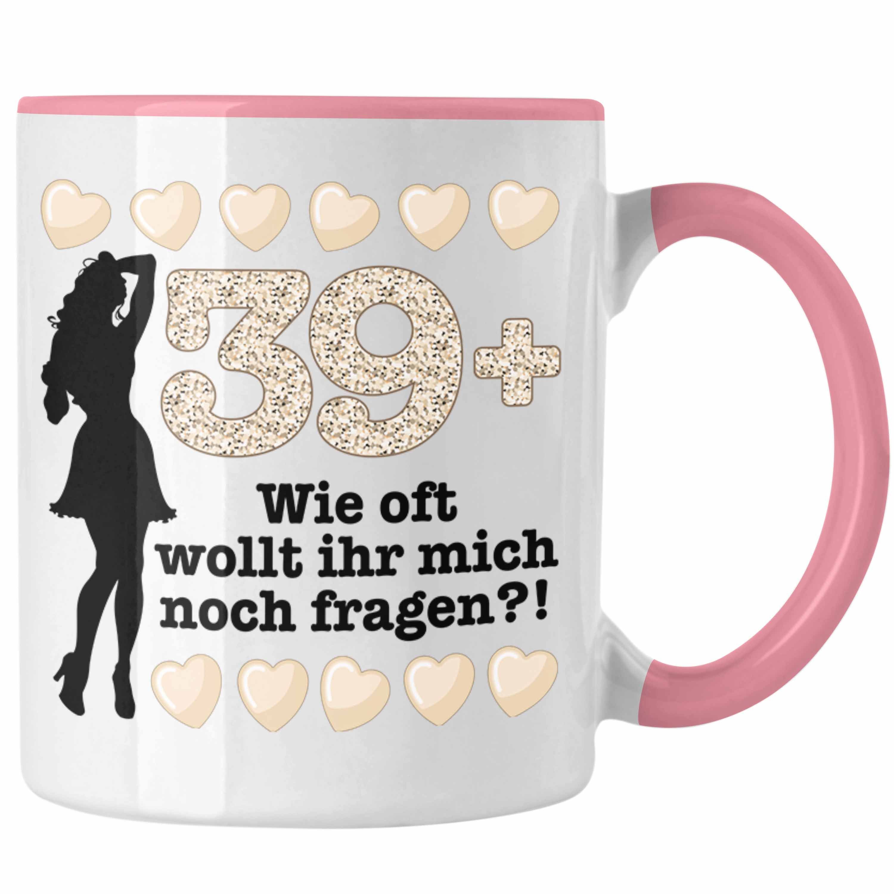 Trendation Tasse Trendation - 40. Geburtstag Frauen Tasse Geschenk Geschenkidee 40er Geburtstag Spruch Perfektion Mama Mutter