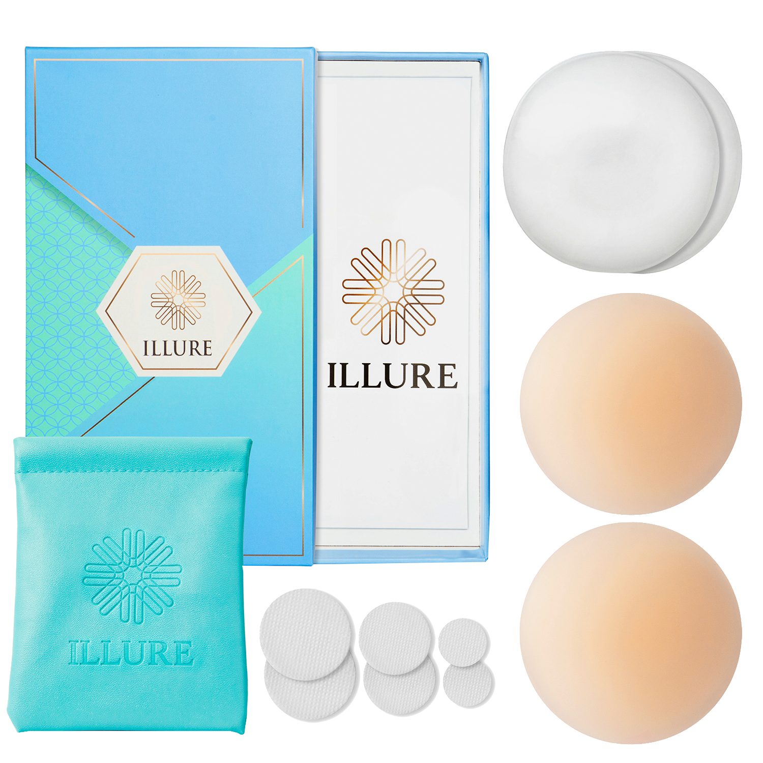 BH-Einlagen Nippelpads – Nipple Cover Brustwarzenschutz -Wiederverwendbar&waschbar