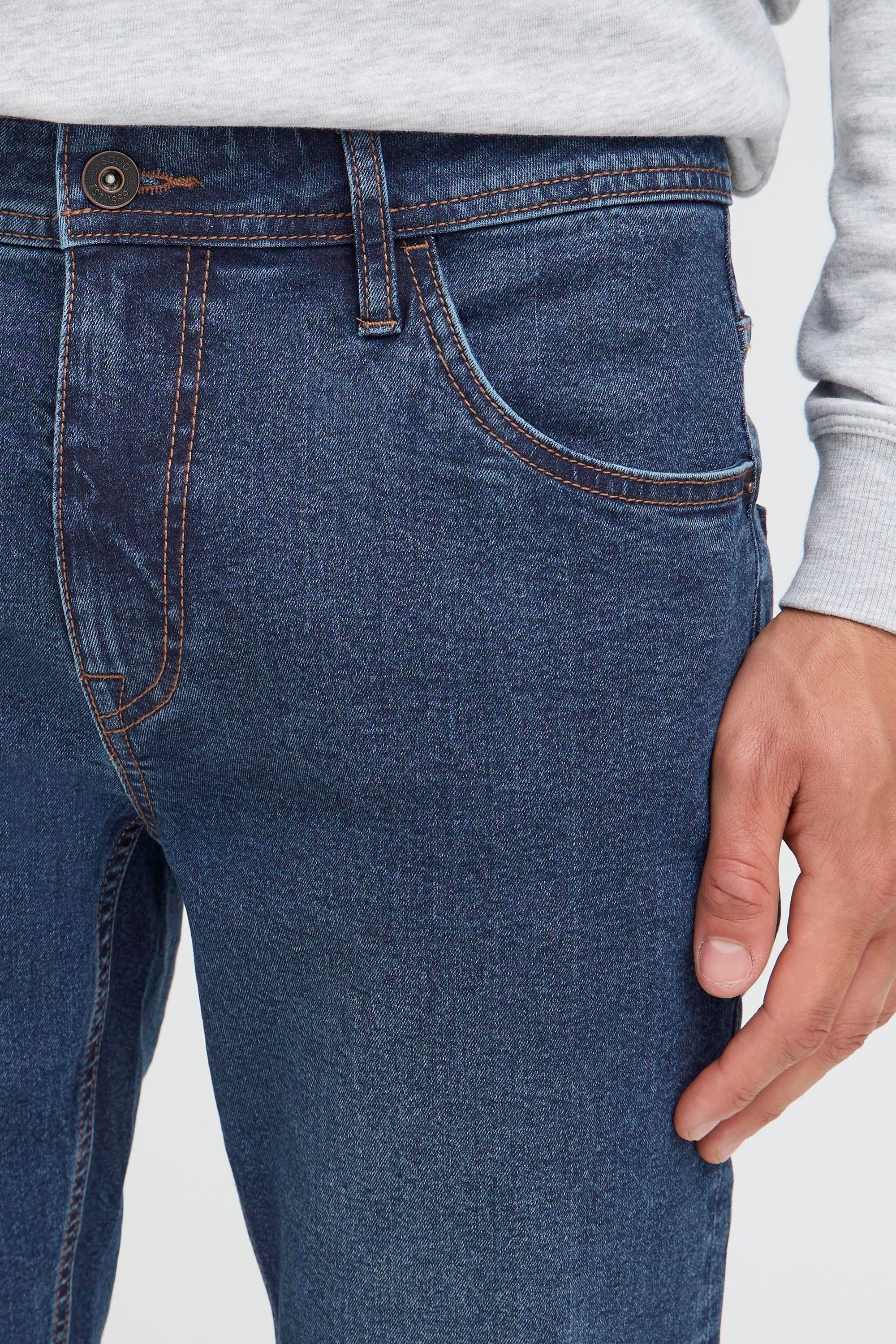 !Solid 5-Pocket-Jeans SDPayton Jeanshose mit normalem Bund und enger werdendem Bein - Joy Fit