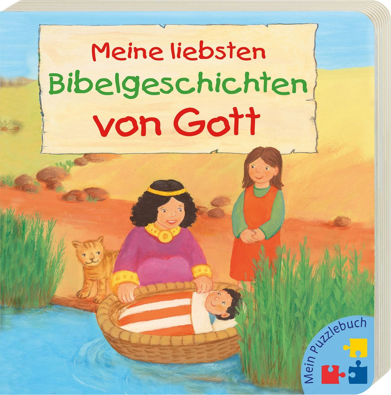Mein Puzzlebuch: Meine liebsten Bibelgeschichten von Gott / Reinhard Abeln