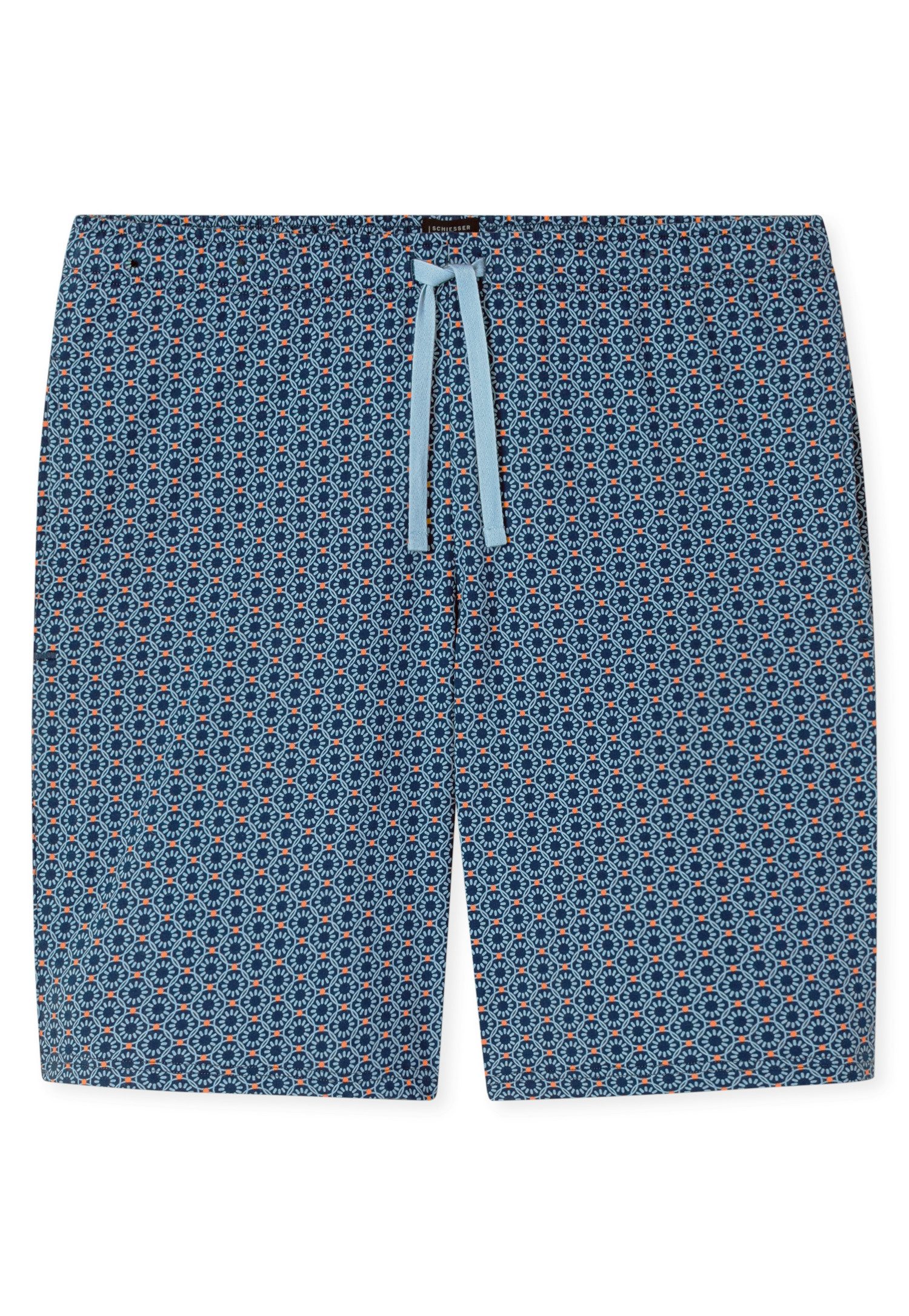 Schiesser Pyjamahose Mix + Relax mit seitlichen Taschen, Single-Jersey Qualität