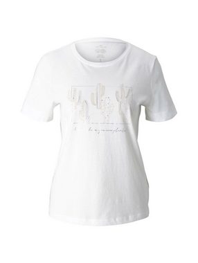 TOM TAILOR T-Shirt Print T-Shirt mit Bio-Baumwolle
