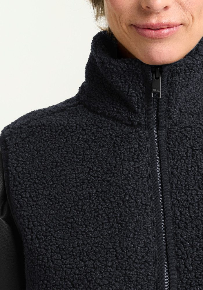 Jack Wolfskin Fleeceweste HIGH CURL VEST W Fleeceweste, kuschelig, wärmend – Bild 4 von 5