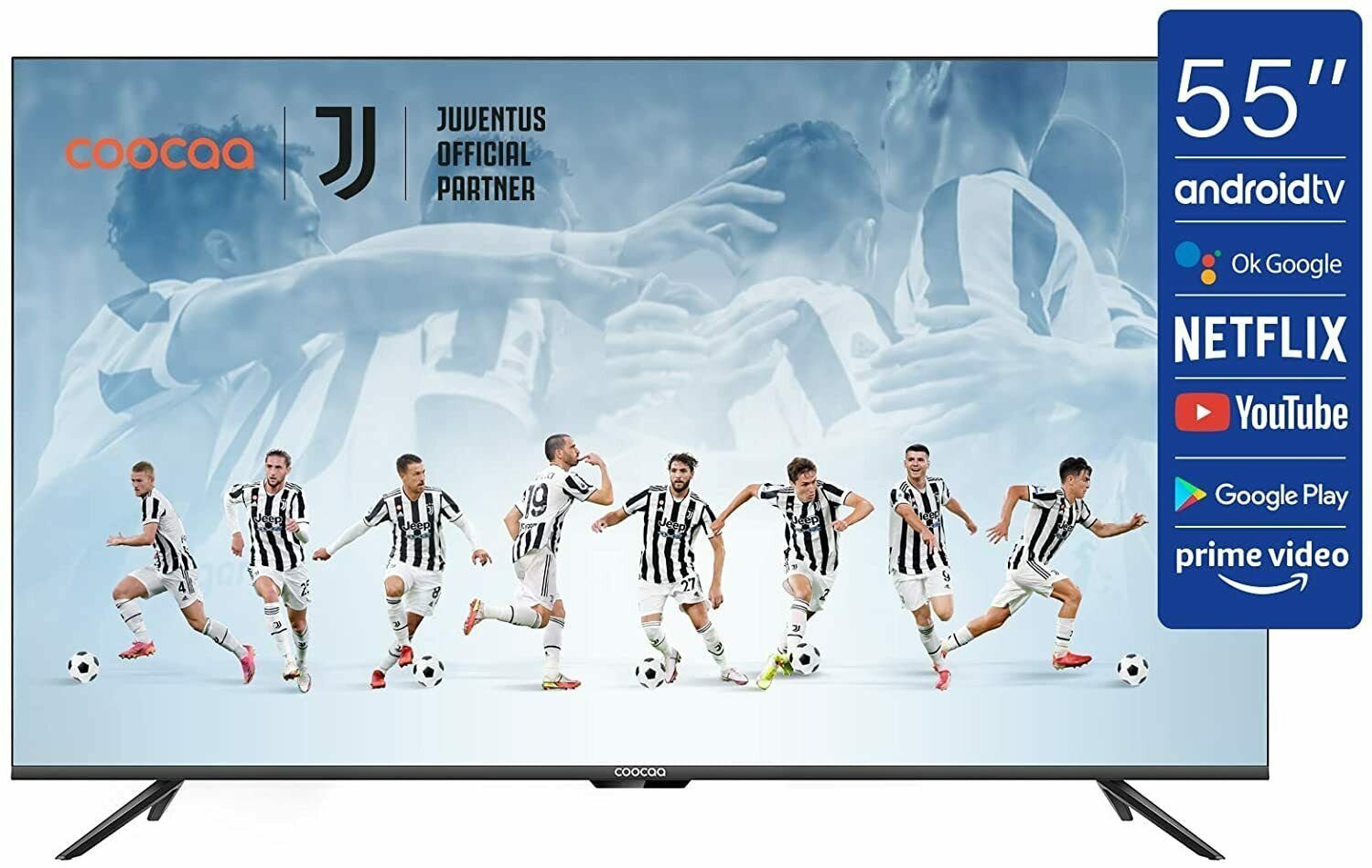 Coocaa 55S6G LEDFernseher (139,00 cm/55 Zoll, 4K Ultra HD, SmartTV, Andriod TV, 4K Direct LED)
