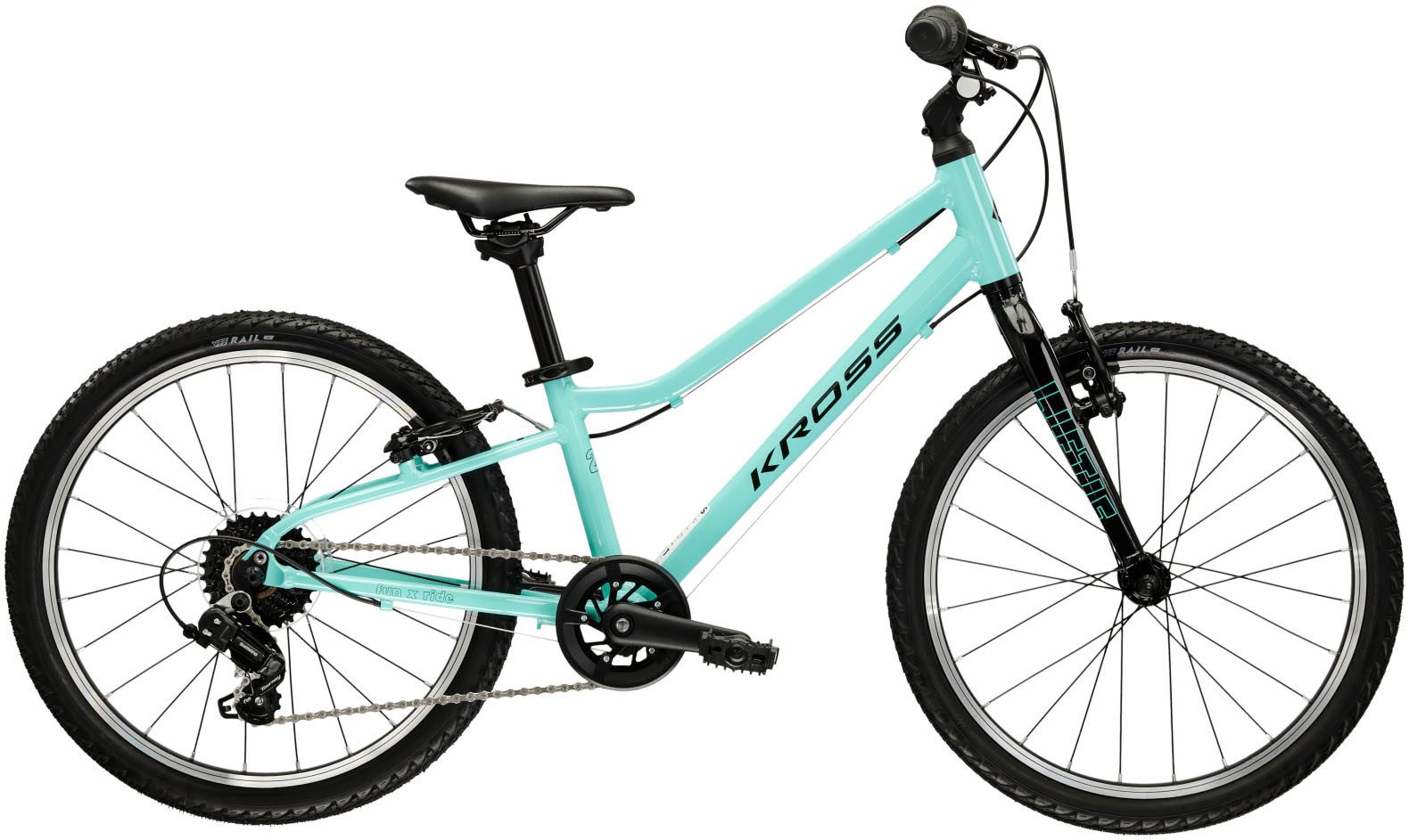 Kinderfahrrad KROSS Kinderrad Lightweight Liftie 20" grün