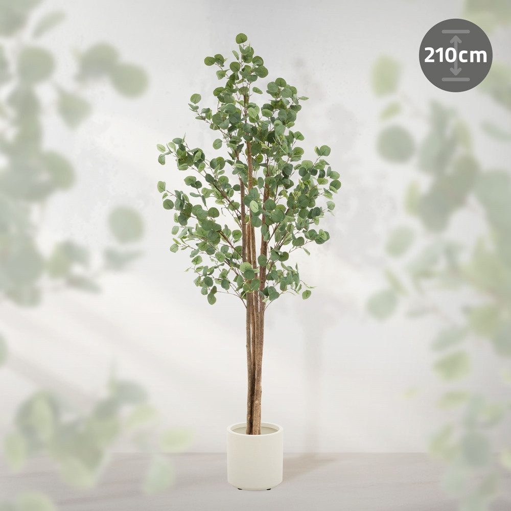 Kunstpflanze Künstliche Pflanze für Wohnräume & Garten dekorative Zimmerpfl günstig online kaufen