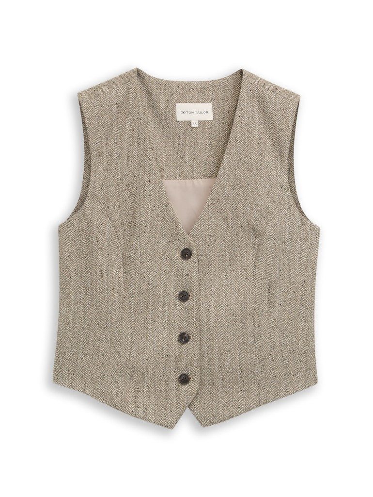 TOM TAILOR Jackenblazer blazer fitted vest