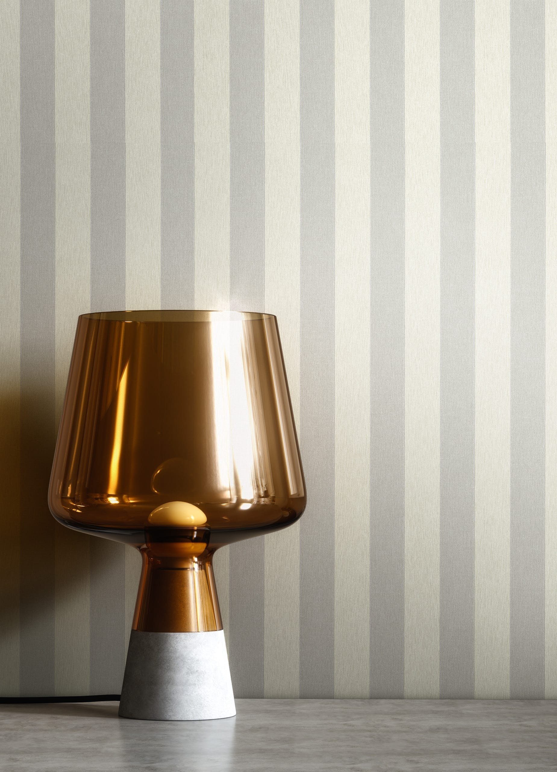 Newroom Vliestapete, Taupe Tapete Modern Streifen günstig online kaufen