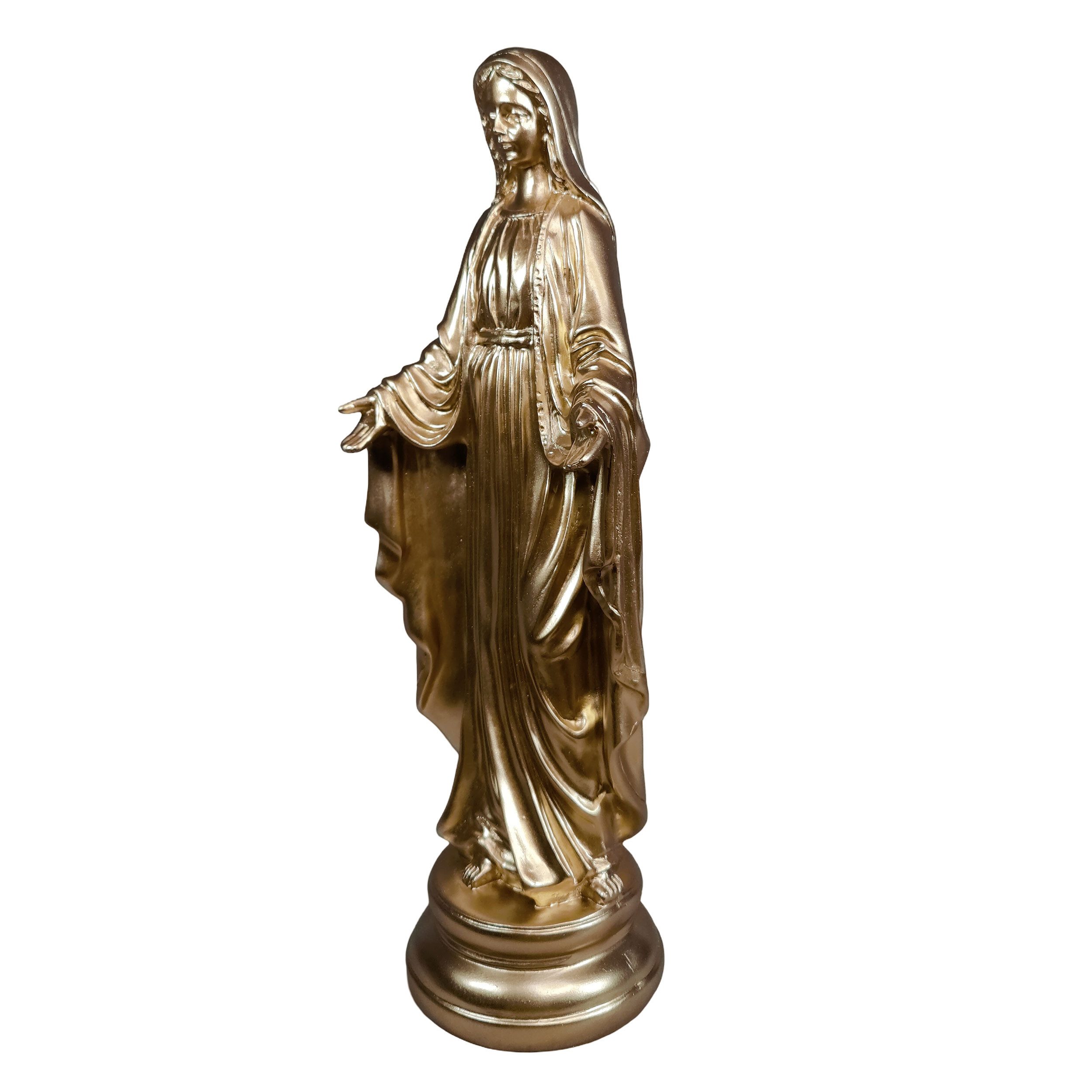 colourliving Dekofigur Madonna Figur & Marienfigur modern - Mutter Gottes Deko (1 St), erhältlich in Gold, Magenta oder Jade für individuelle Wohnstile