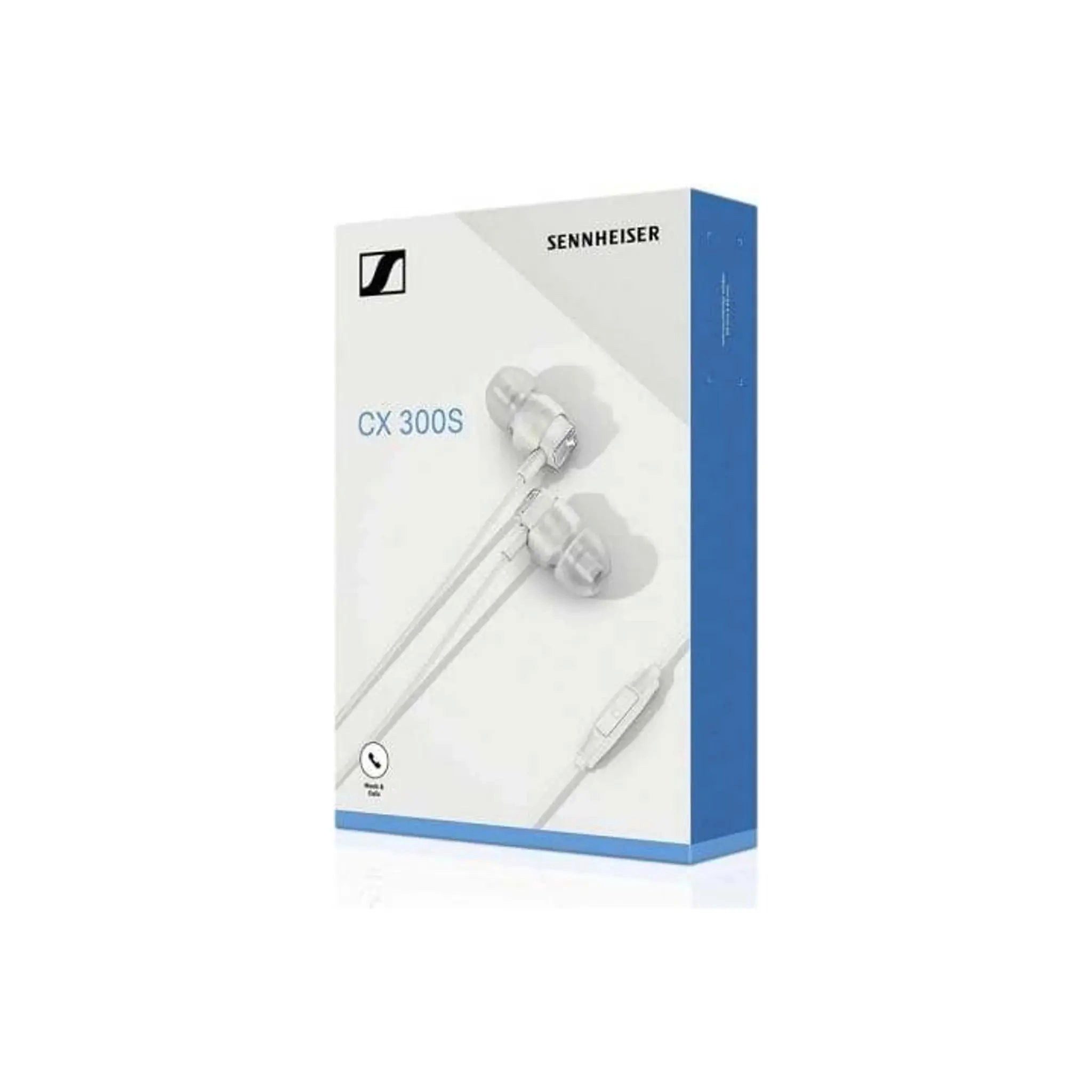 Sennheiser CX 300S In-Ear-Kopfhörer (Kabel Headset Mikrofon Klinke 3,5mm AUX Weiß) – Bild 3 von 3