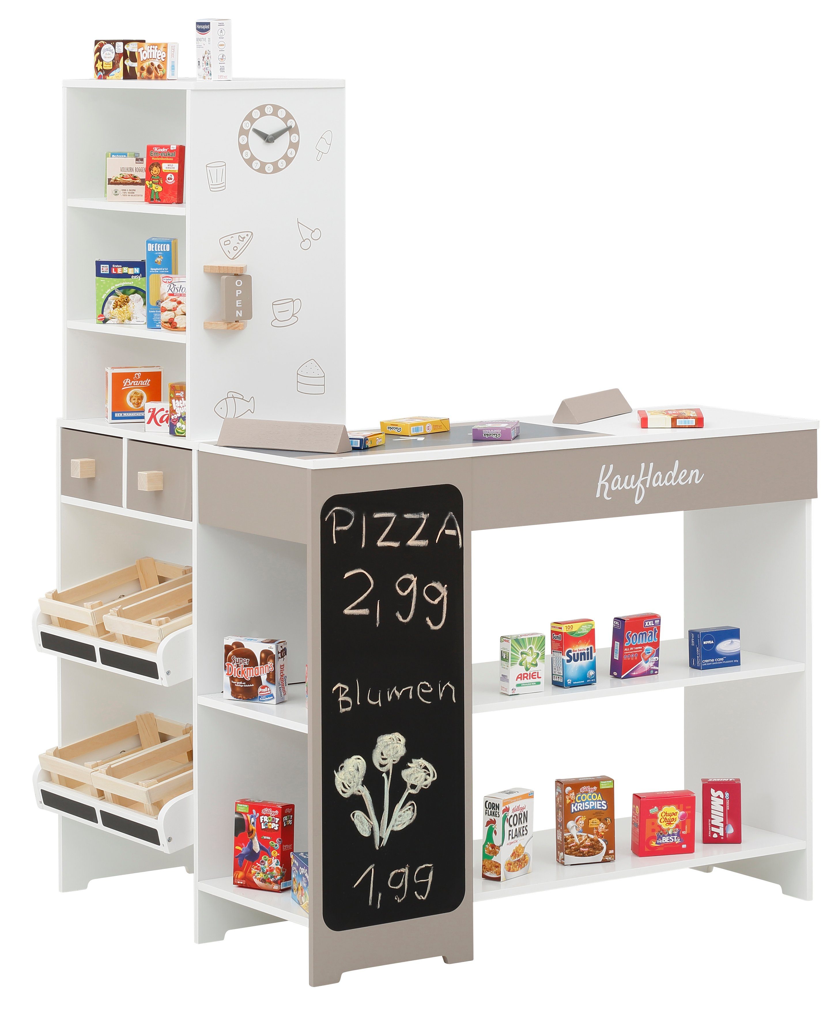 Kaufladen Supermarkt aus Holz