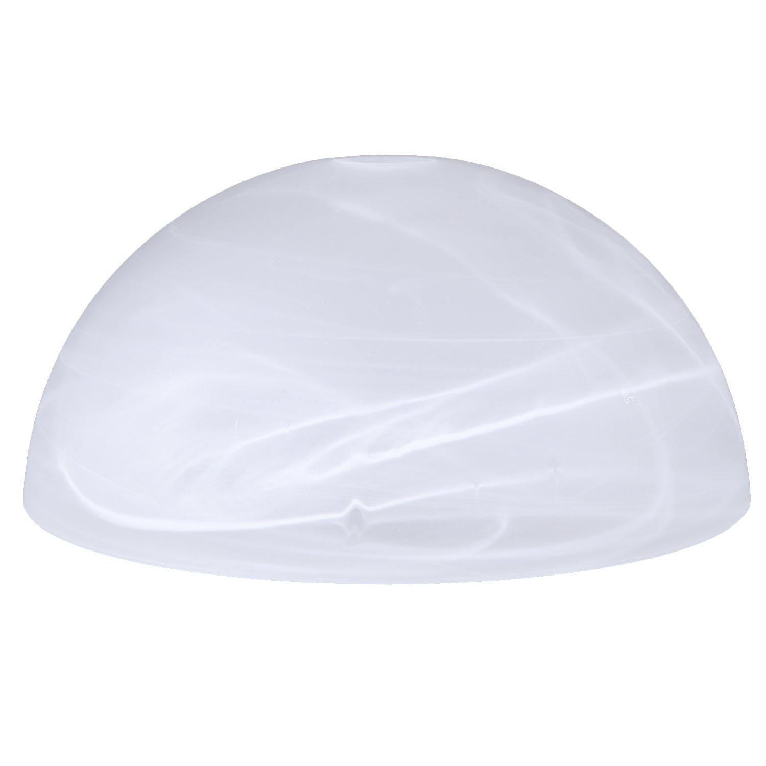 Home4Living Lampenschirm Alabasterglas weiß Ø 300mm Lampenglas Ersatzglas r günstig online kaufen