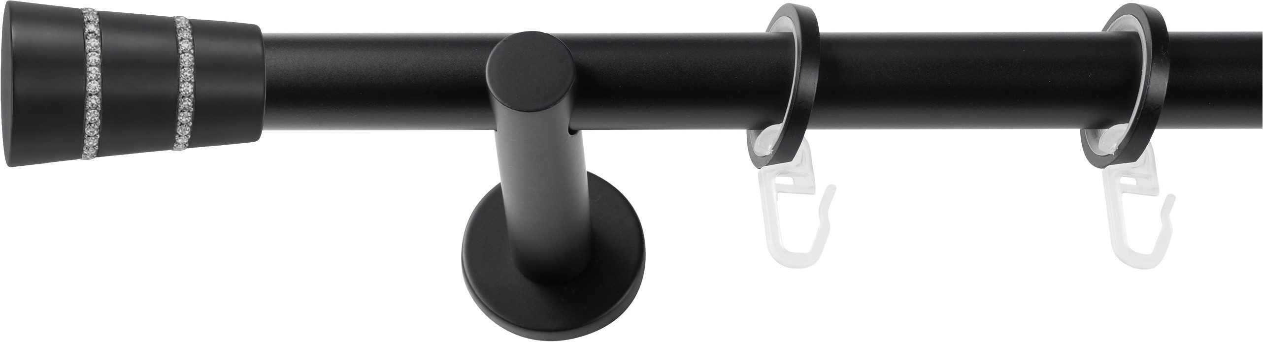 SN DECO GROUP Gardinenstange, Ø 19 mm, 1-läufig, Fixmaß, kürzbar