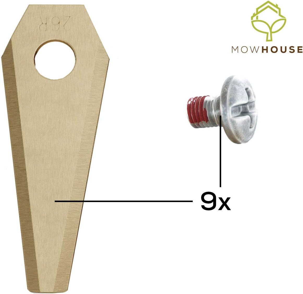 MOWHOUSE Mährobotermesser Mowhouse Mess...