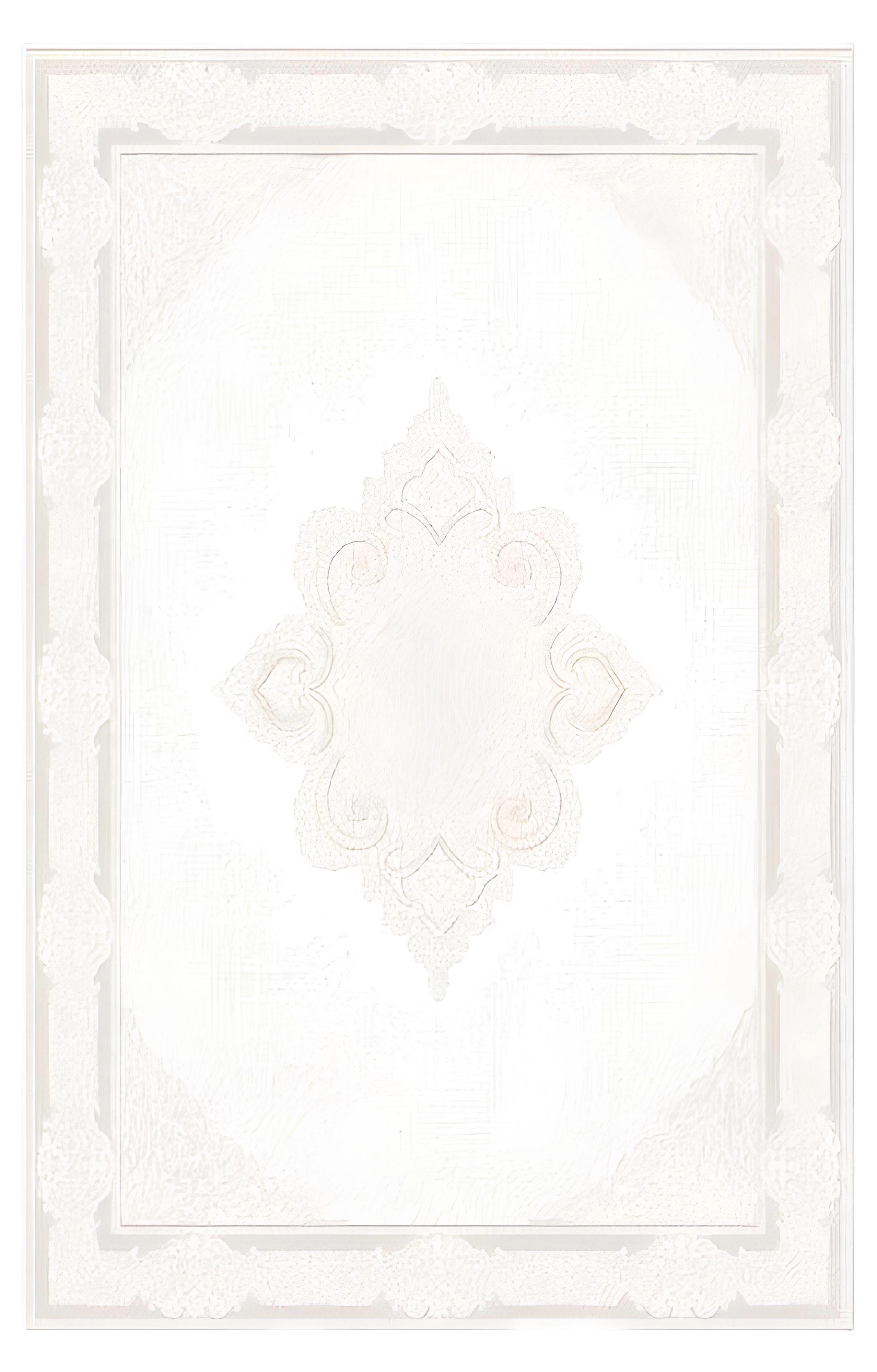 Xlmoebel Teppich Luxus Design Teppich mit modernem Medaillon Art Deco Muster, Höhe: 160 mm, Hergestellt in Europa