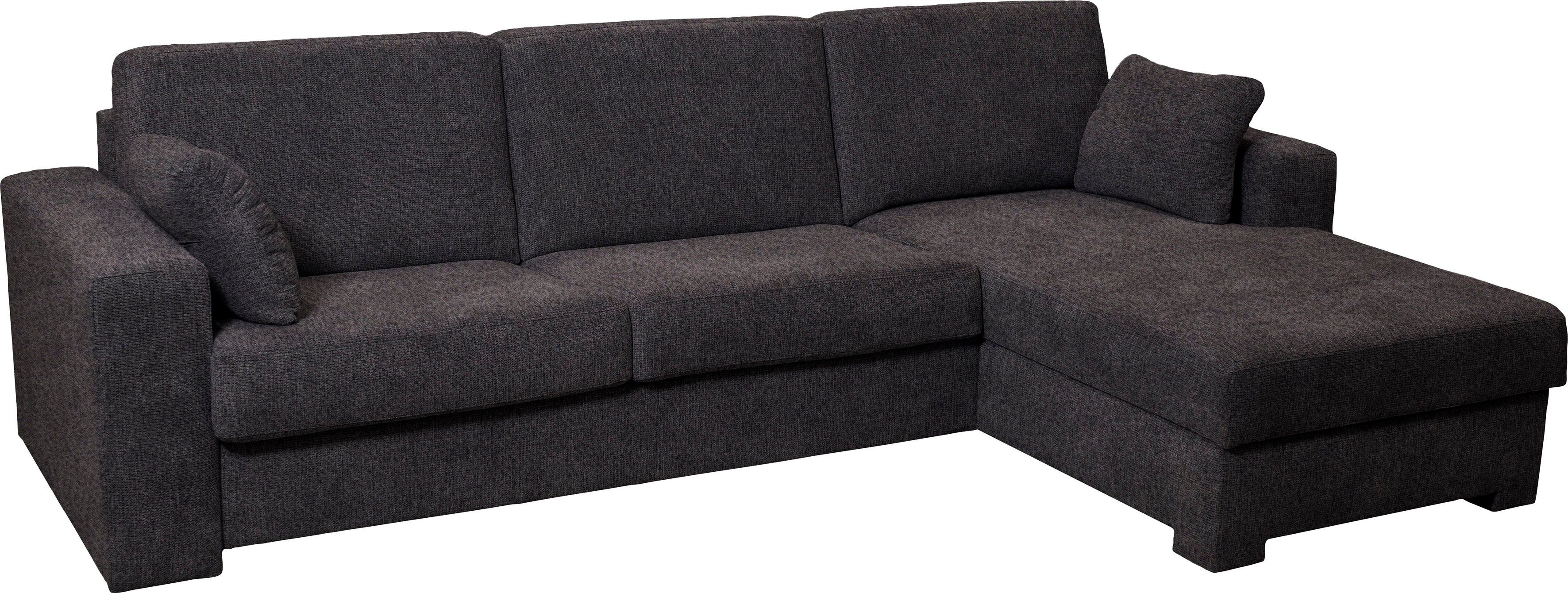 Home affaire Ecksofa mit cm 143x198 "M", ca Unterfederung, Dauerschlaffunktion, Liegemaße Roma