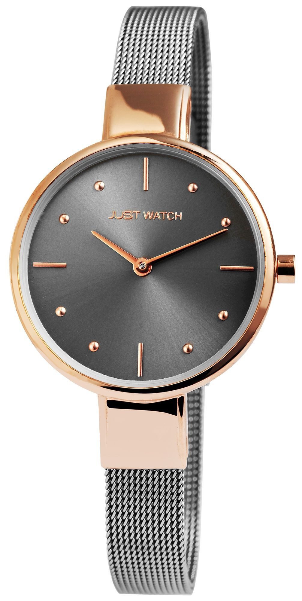 JUST WATCH Quarzuhr Aria mit Mesharmband, 3 ATM, Mineralglas günstig online kaufen