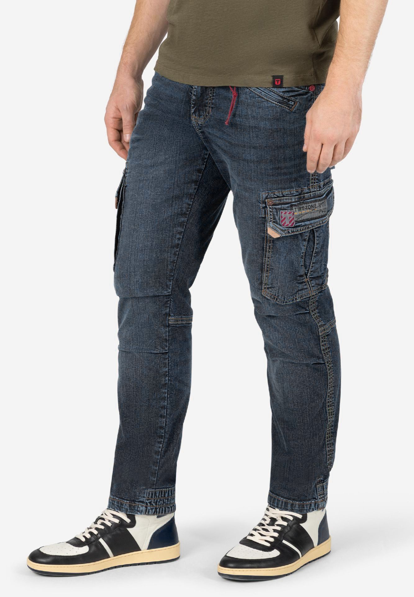 TIMEZONE Slim-fit-Jeans Cargo-Jeans mit praktischen Taschen Regular RogerTZ günstig online kaufen