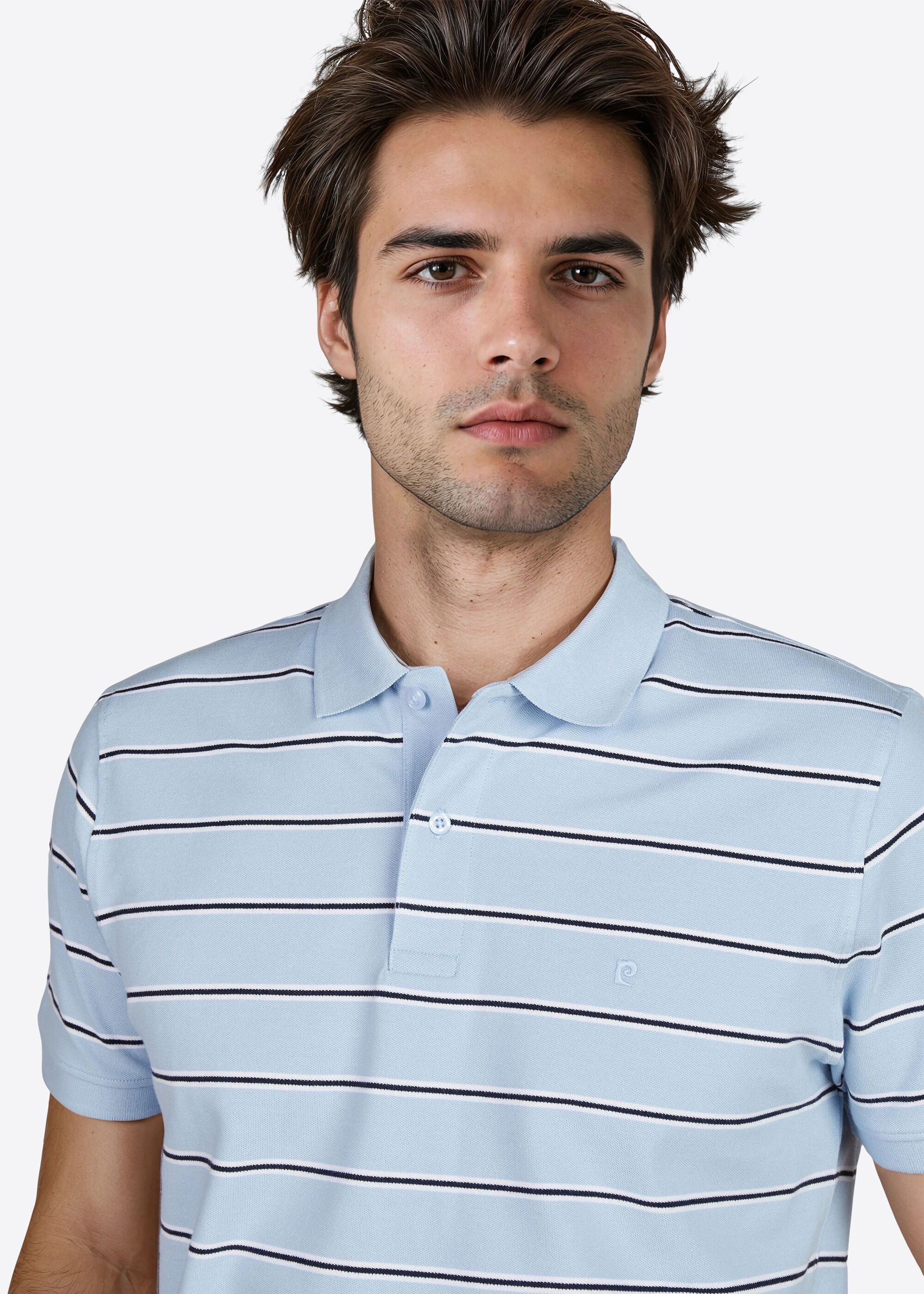 Pierre Cardin Poloshirt (1-tlg) mit klassischem Polo-Kragen