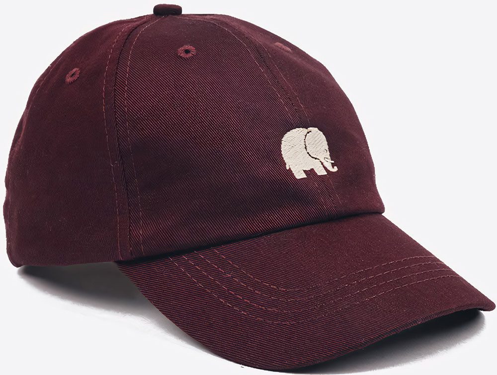 Trendsplant Snapback Cap Logo Dad Cap Grana Red